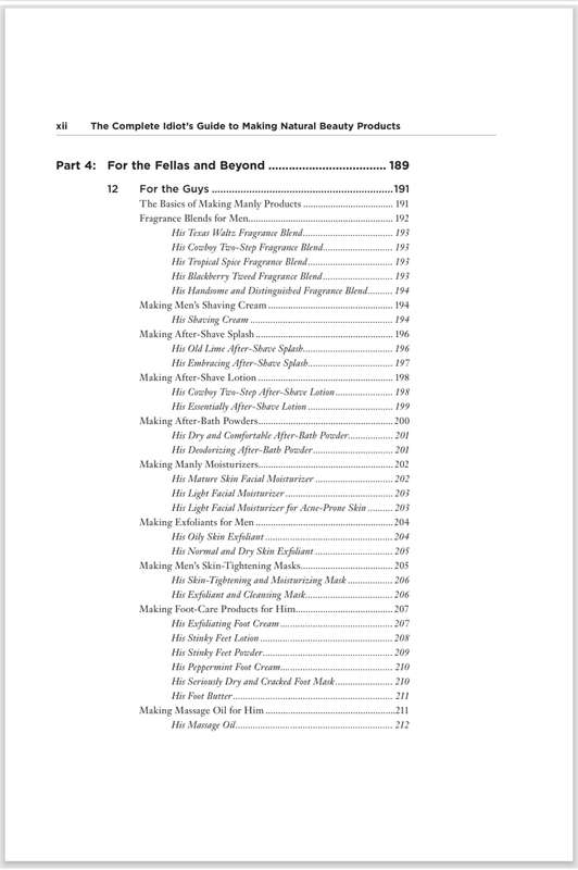 The Complete Idiots Guide to Making Natural Soaps Beauty Products PDF EBOOK