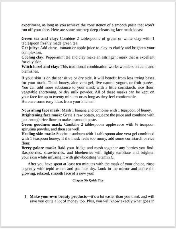 Holistic Beauty from the Inside Out PDF EBOOK