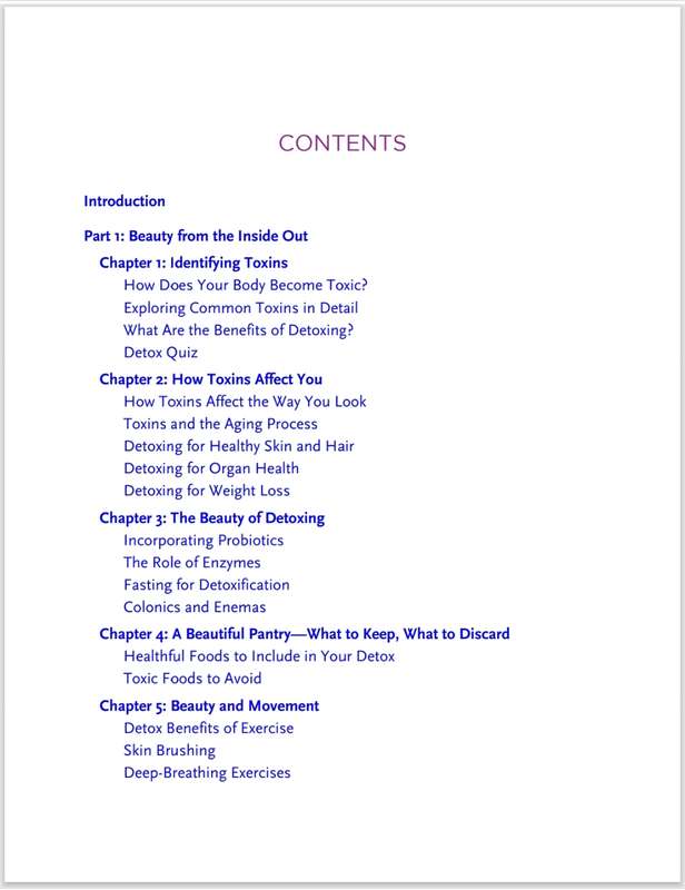 The Beauty Detox Diet PDF EBOOK