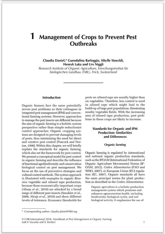 HANDBOOK OF PEST MANAGEMENT IN ORGANIC FARMING PDF EBOOK