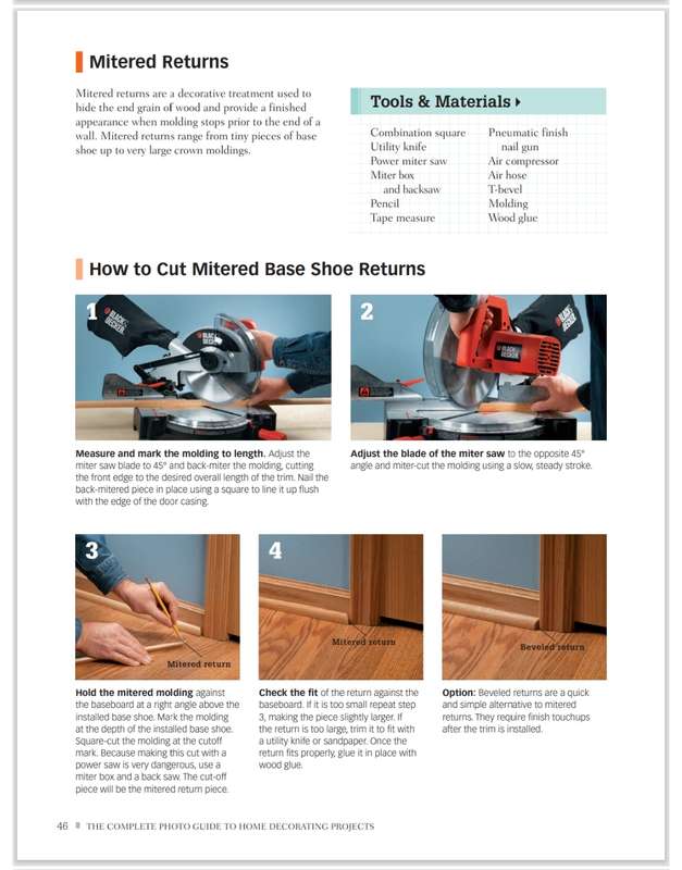 BLACK & DECKER The Complete Photo Guide to Home Decorating Projects PDF EBOOK
