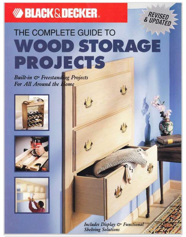 BLACK & DECKER Complete Guide to Wood Storage Projects PDF EBOOK