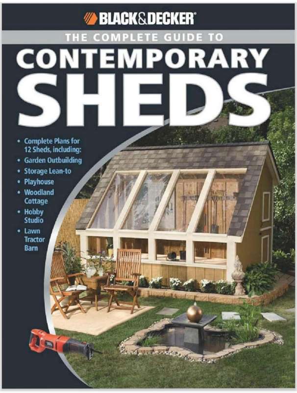BLACK & DECKER The Complete Guide to Contemporary Sheds PDF EBOOK