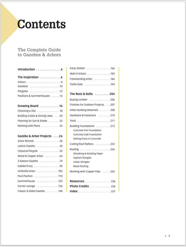 Black & Decker The Complete Guide to Gazebos & Arbors PDF EBOOK