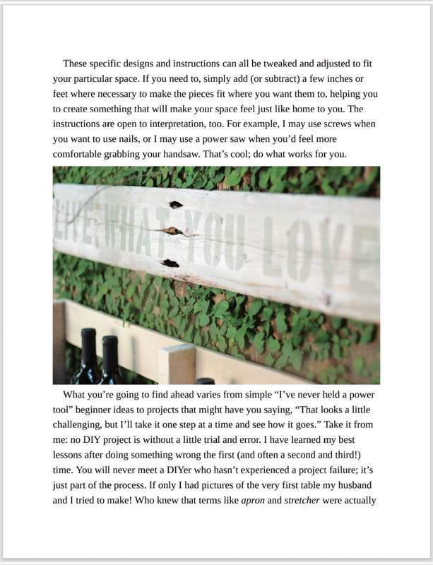 DIY Wood Pallet Projects - 35 Rustic Modern Upcycling ideas to Personalize your Space PDF EBOOK
