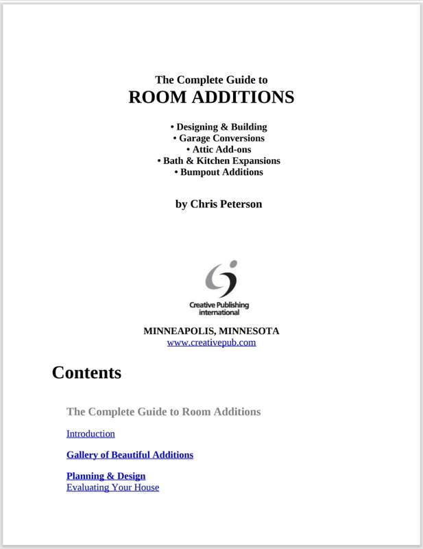 Black & Decker The Complete Guide to Room Additions  PDF EBOOK