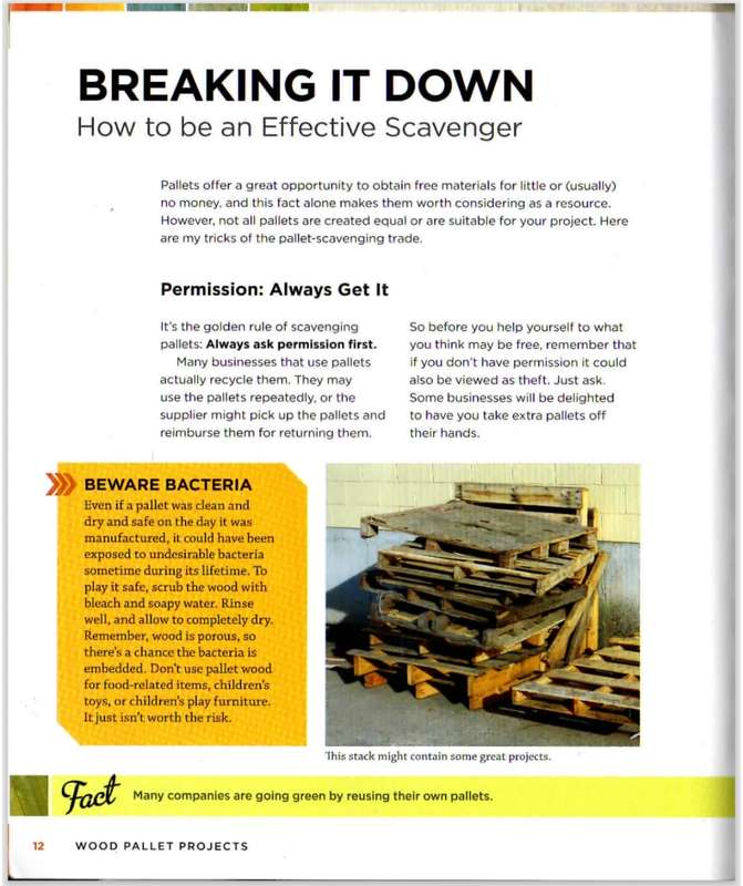 Wood Pallet Projects PDF EBOOK