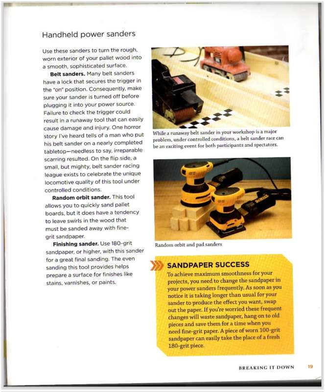 Wood Pallet Projects PDF EBOOK