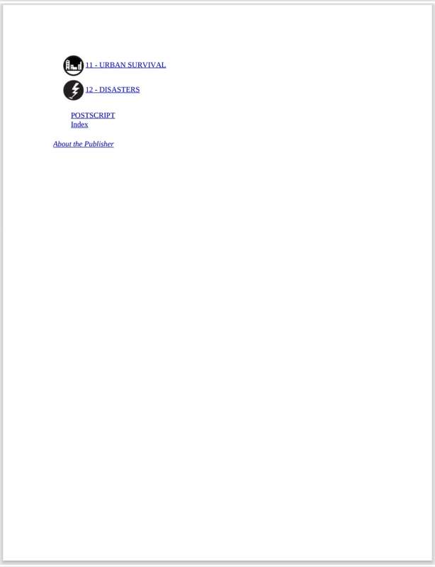 SAS Survival Handbook 3rd EDITION PDF EBOOK