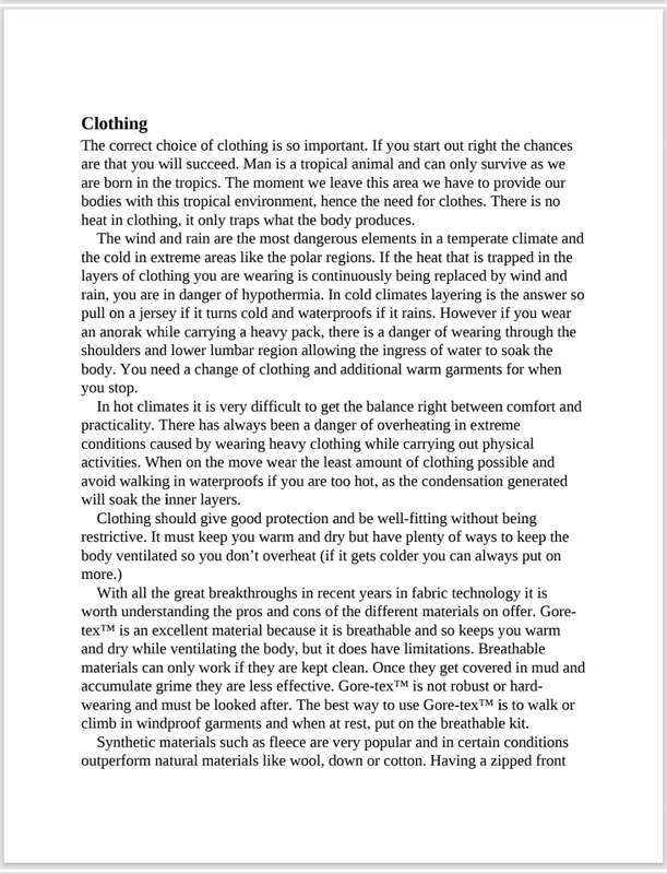 SAS Survival Handbook 3rd EDITION PDF EBOOK
