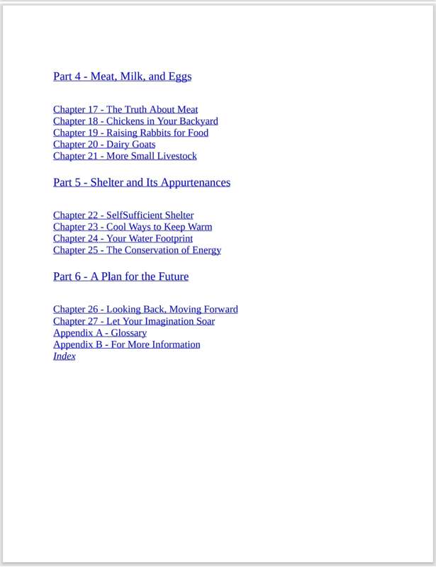 The Complete Idiots Guide to Self Sufficient Living  PDF EBOOK