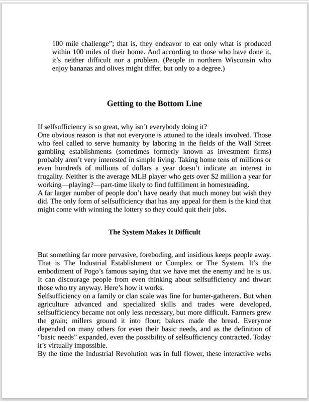 The Complete Idiots Guide to Self Sufficient Living  PDF EBOOK
