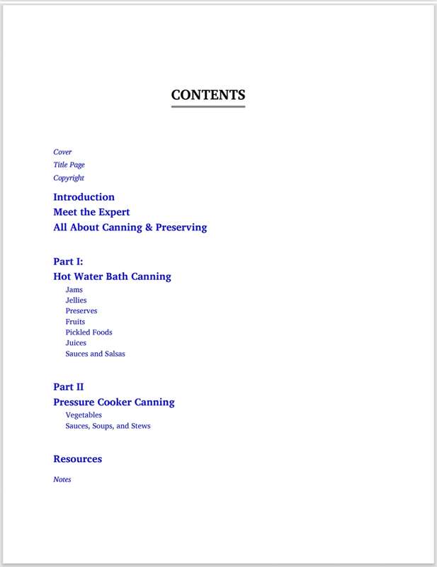 Backyard Farming Caning & Preserving 75+ Recipes PDF EBOOK