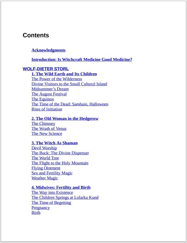 Witchcraft Medicine PDF EBOOK