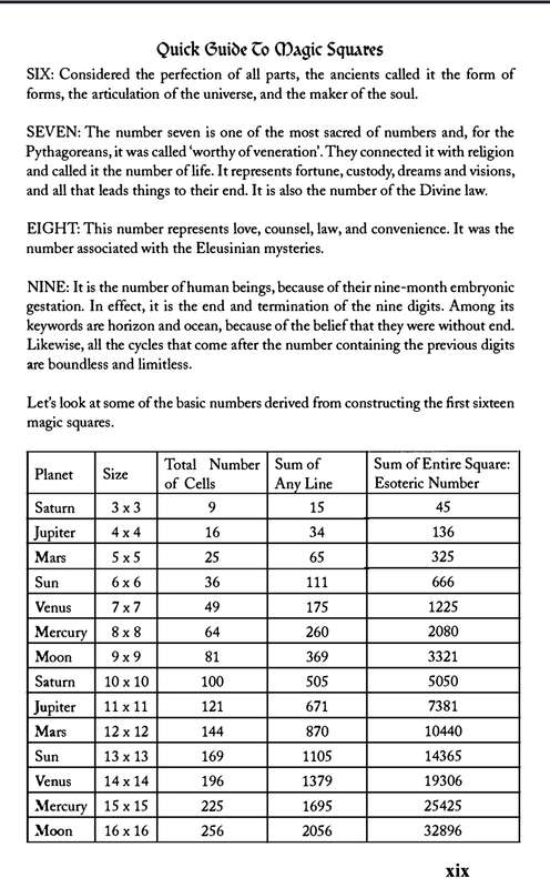 The Occult Encyclopedia of Magic Squares PDF EBOOK