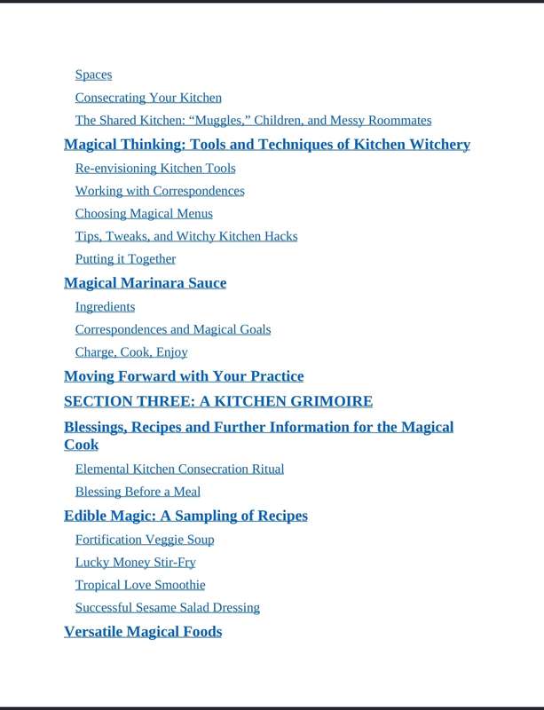 Wicca Kitchen Witchery PDF EBOOK