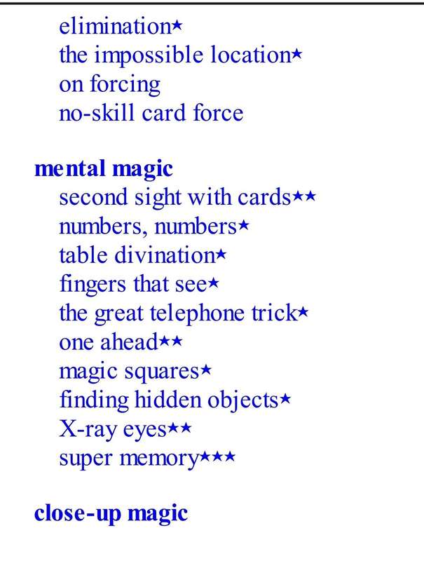 101 Easy-To-Do Magic tricks BIG TEXT PDF EBOOK