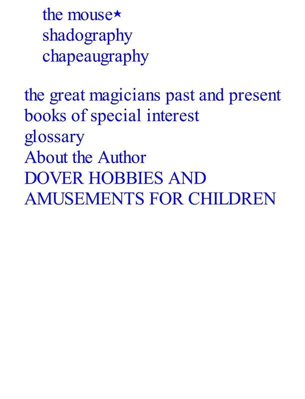 101 Easy-To-Do Magic tricks BIG TEXT PDF EBOOK