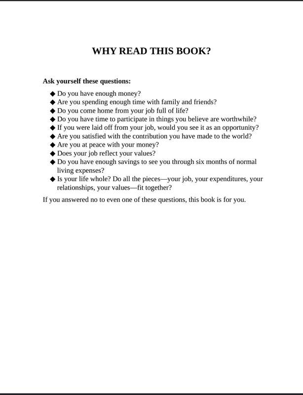 Your Money Your Life PDF EBOOK