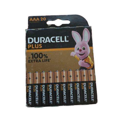 Duracell Plus Power AAA Alkaline Battery Battery  (Pack of 20)