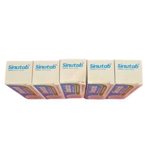 Sinutab Saline Nasal Spray  Pack of 5 (Expired, Still Effective)