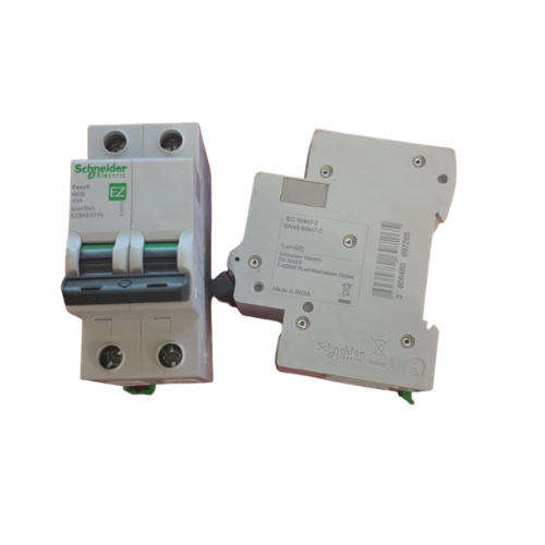 Bundle: 2 × Schneider Easy9 Double Pole Circuit Breakers Brand New