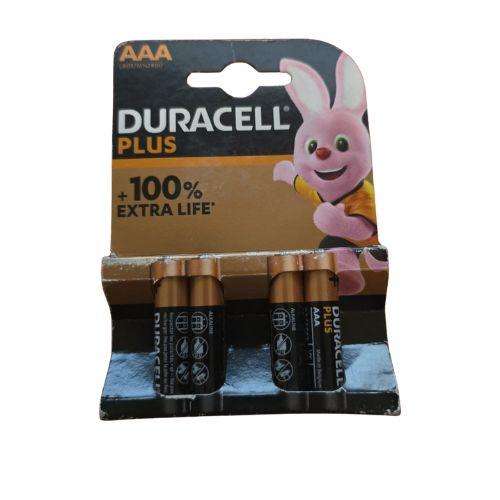 Duracell Plus AAA Batteries (4-Pack)
