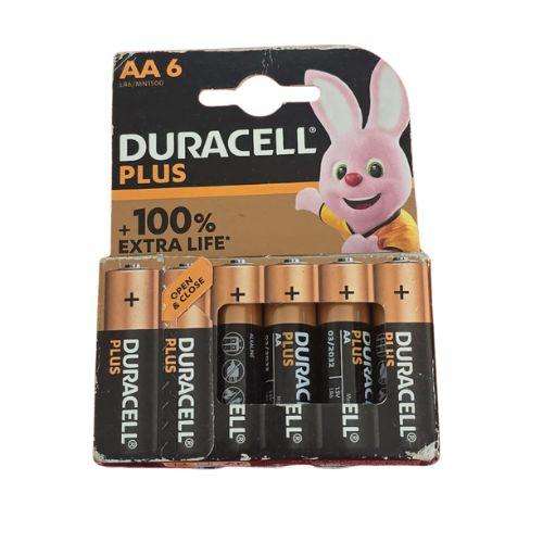 Duracell Plus AA Batteries (6-Pack)