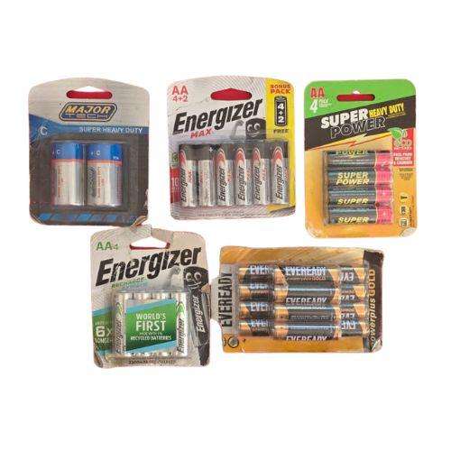 Energizer Battery Bundle - New - Packaging Damaged
