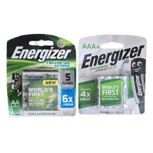 Energizer Recharge Extreme Bundle - (4 Pack AA + 4 Pack AAA)