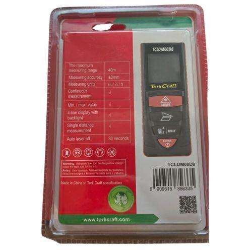 Tork Craft Laser Distance Meter  Model TCLDM008B