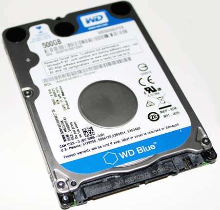 500GB 2.5" Laptop Hard Drive
