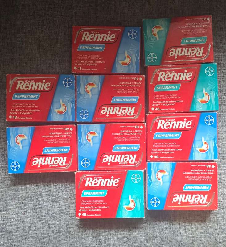 Rennie Antacid 48 Tablets Bulk Lot