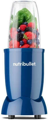 Nutribullet High Speed Blender (7 Piece) - Gloss Navy Blue 600 W Mixer Grinder (2 Jars, Blue)