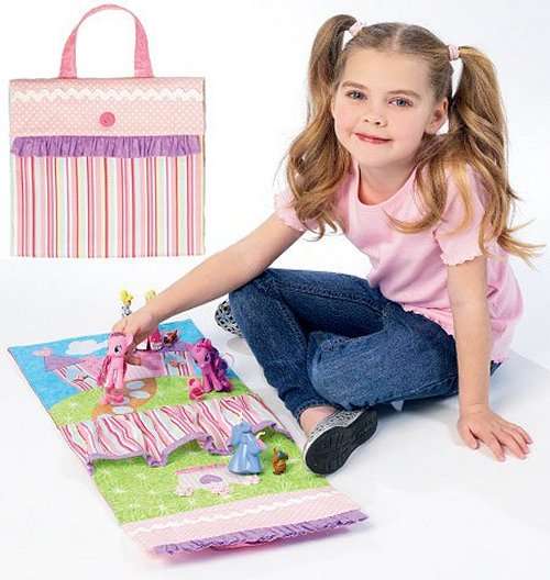 McCalls Crafts M6934 - Travel Toy Tote Mat - Sewing Pattern