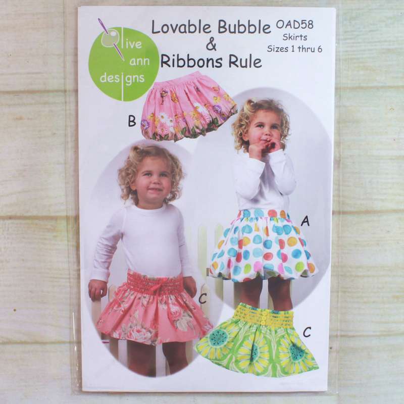 Olive Ann Designs - Skirts for Toddlers and Girls - Sewing Pattern