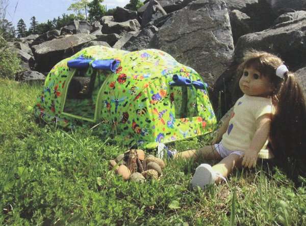 Sisters Common Thread - Backwoods Bungalow Test for 18 inch Dolls - Sewing Pattern