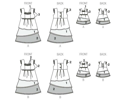 McCalls M7109 CDD (Size 2-3-4-5) - Ruffle Dress for Girls and 18 inch Dolls - Sewing Pattern