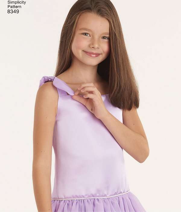 Simplicity 8349 - American Girl Brand - Girls Party Dresses - Sewing Pattern