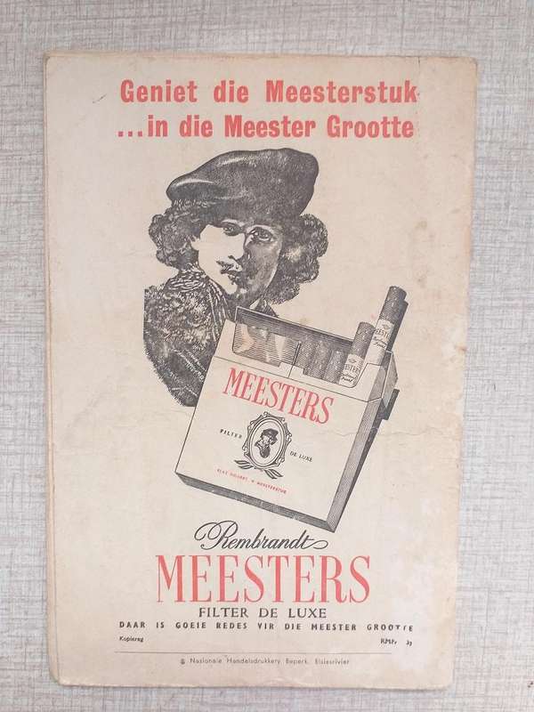 1957 Intervarsity liedjies Stellenbosch Universiteit Maties