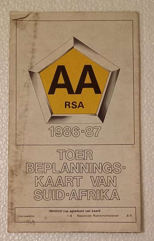 AA 1986-1987 Toer beplanningskaart