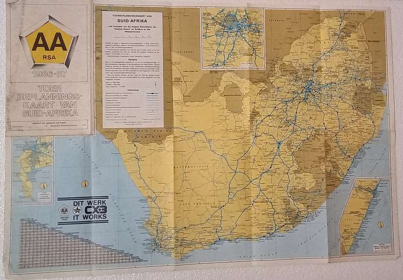 AA 1986-1987 Toer beplanningskaart