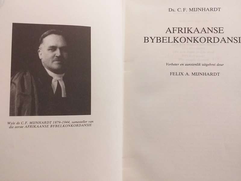 Afrikaanse Bybelkonkordansie (Mijnhardt)