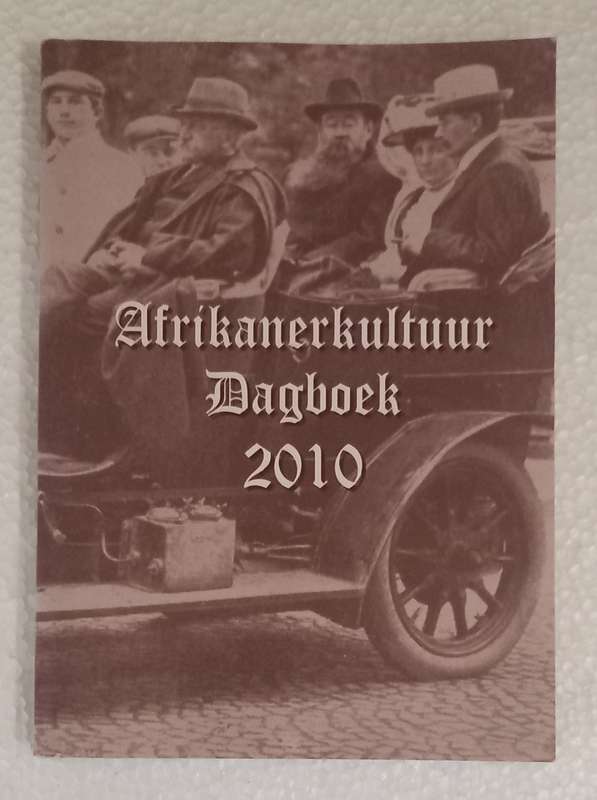 Afrikanerkultuur dagboek 2010 Verskeie handtekening voorbeelde