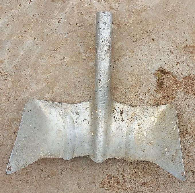 Antique Aluminium Shovel Head ?for hay