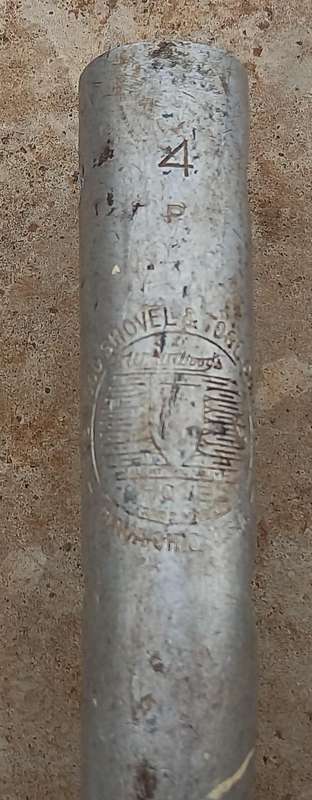 Antique Aluminium Shovel Head ?for hay