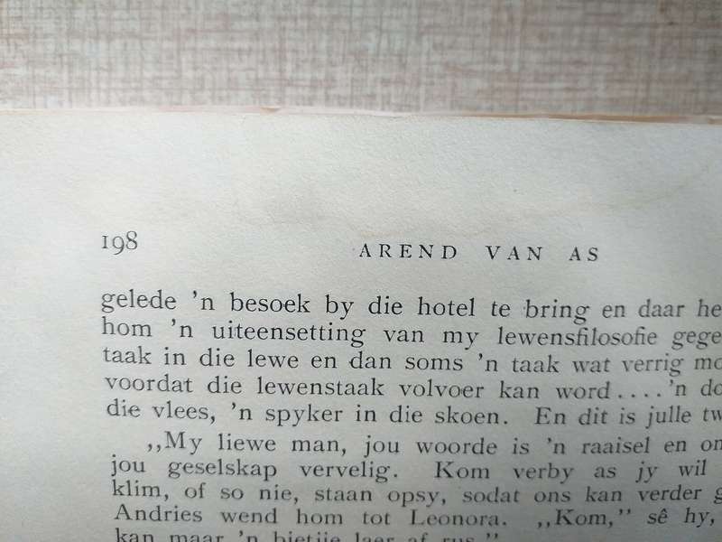 Arend van As (Cor Dirks) GETEKEN OUTEUR