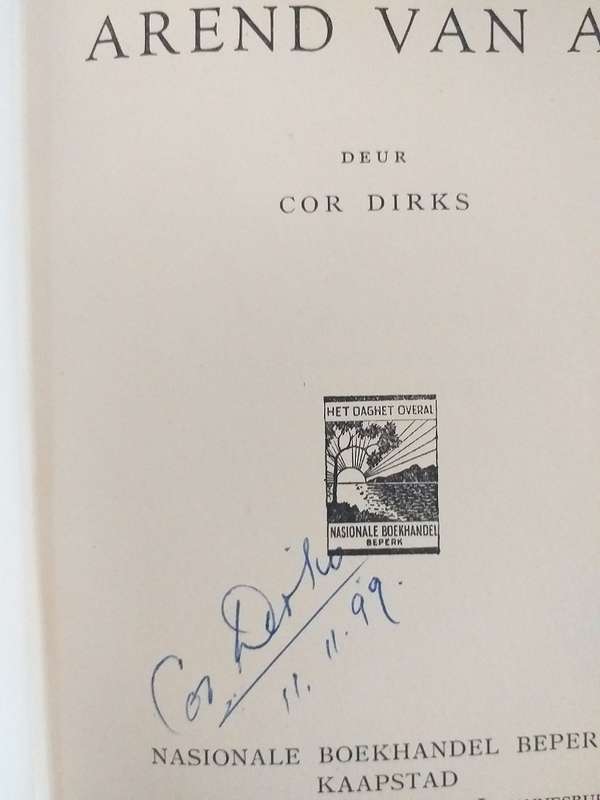 Arend van As (Cor Dirks) GETEKEN OUTEUR