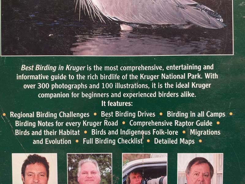 Prime Origins Guide to Best Birding in Kruger *** Reading copy ***