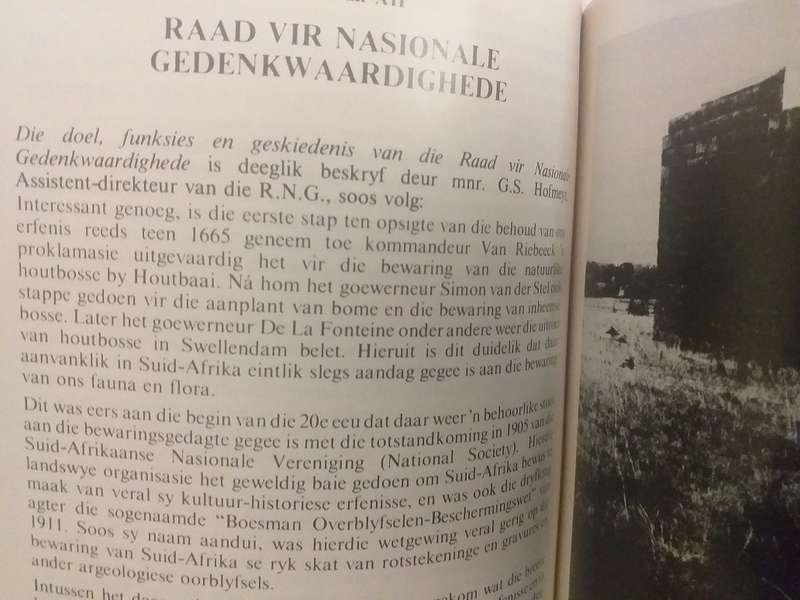 Bewaring in die Vrystaat (PJ Nienaber geteken en geskenk aan GSJ Hofmeyr) 1982